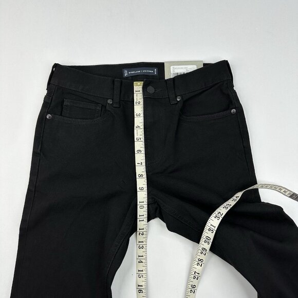 Everlane Uniform Men’s NWT Black Mid-Rise The Performance Skinny Jean W29/L30 - Picture 11 of 14